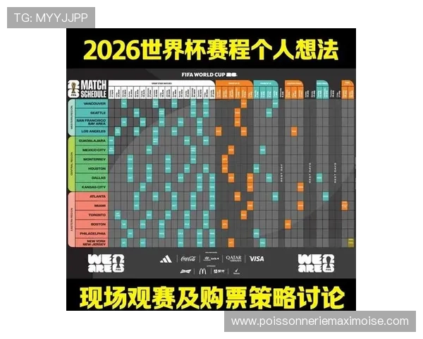2026年世界杯赛程表最新公布，帮助球迷掌握每场比赛的具体时间与观看指南